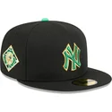 petten-plat-zwart-fitted-59fifty-saint-patrick-s-day-van-new-york-yankees-mlb-van-new-era