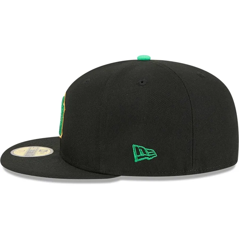 petten-plat-zwart-fitted-59fifty-saint-patrick-s-day-van-new-york-yankees-mlb-van-new-era