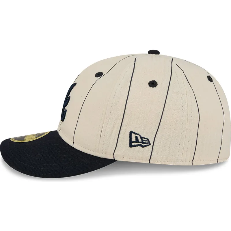 petten-gebogen-beige-fitted-59fifty-retro-crown-linen-van-atlanta-braves-mlb-van-new-era