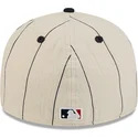 petten-gebogen-beige-fitted-59fifty-retro-crown-linen-van-atlanta-braves-mlb-van-new-era