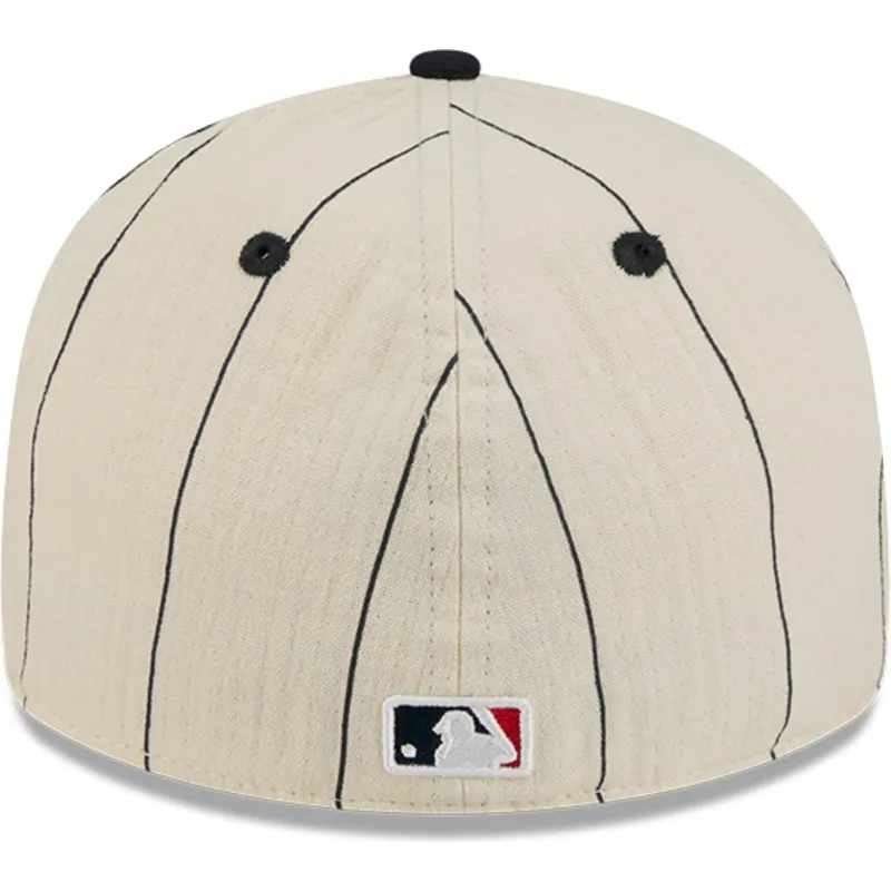 petten-gebogen-beige-fitted-59fifty-retro-crown-linen-van-atlanta-braves-mlb-van-new-era