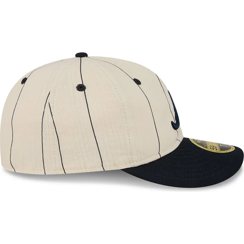 petten-gebogen-beige-fitted-59fifty-retro-crown-linen-van-atlanta-braves-mlb-van-new-era