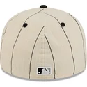 petten-plat-beige-fitted-59fifty-retro-crown-linen-van-chicago-white-sox-mlb-van-new-era
