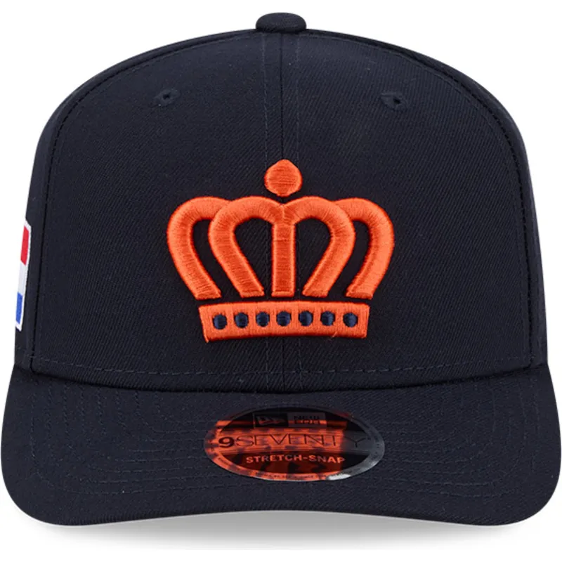 petten-gebogen-marineblauw-snapback-9seventy-stretch-snap-the-netherlands-2026-world-baseball-classic-van-world-baseball-classic
