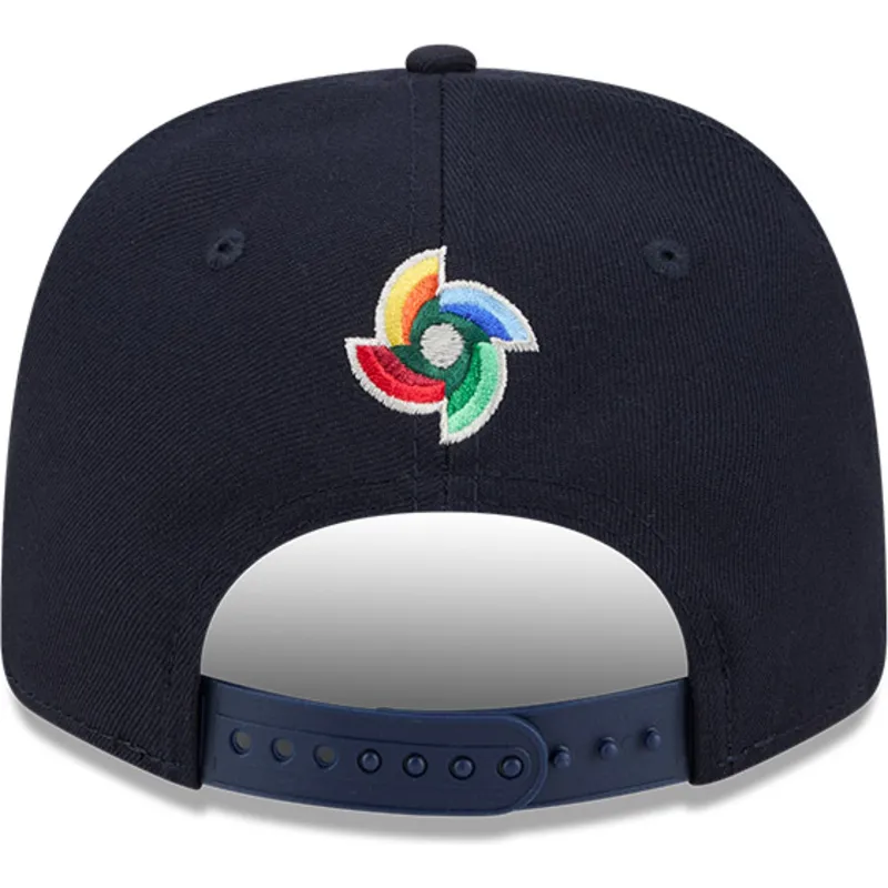 petten-gebogen-marineblauw-snapback-9seventy-stretch-snap-the-netherlands-2026-world-baseball-classic-van-world-baseball-classic