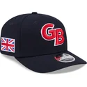 petten-gebogen-marineblauw-snapback-9seventy-stretch-snap-great-britain-2026-world-baseball-classic-van-world-baseball-classic-v