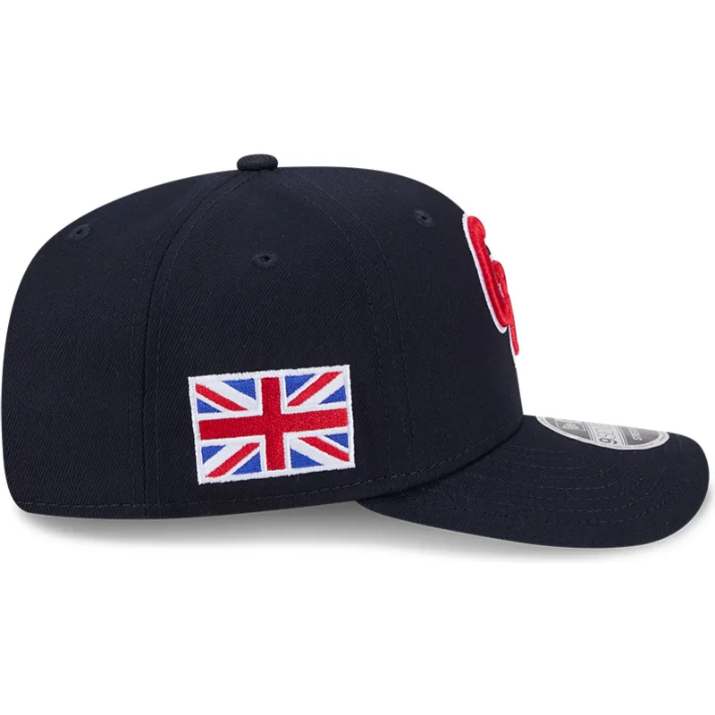 petten-gebogen-marineblauw-snapback-9seventy-stretch-snap-great-britain-2026-world-baseball-classic-van-world-baseball-classic-v