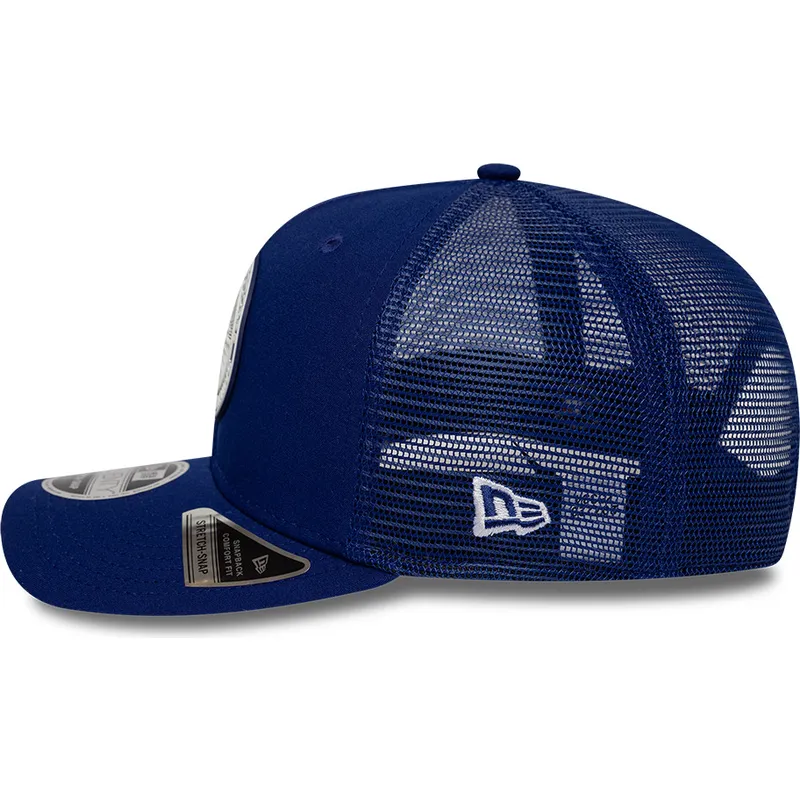 petten-gebogen-blauw-snapback-9seventy-stretch-snap-circle-spring-training-van-los-angeles-dodgers-mlb-van-new-era