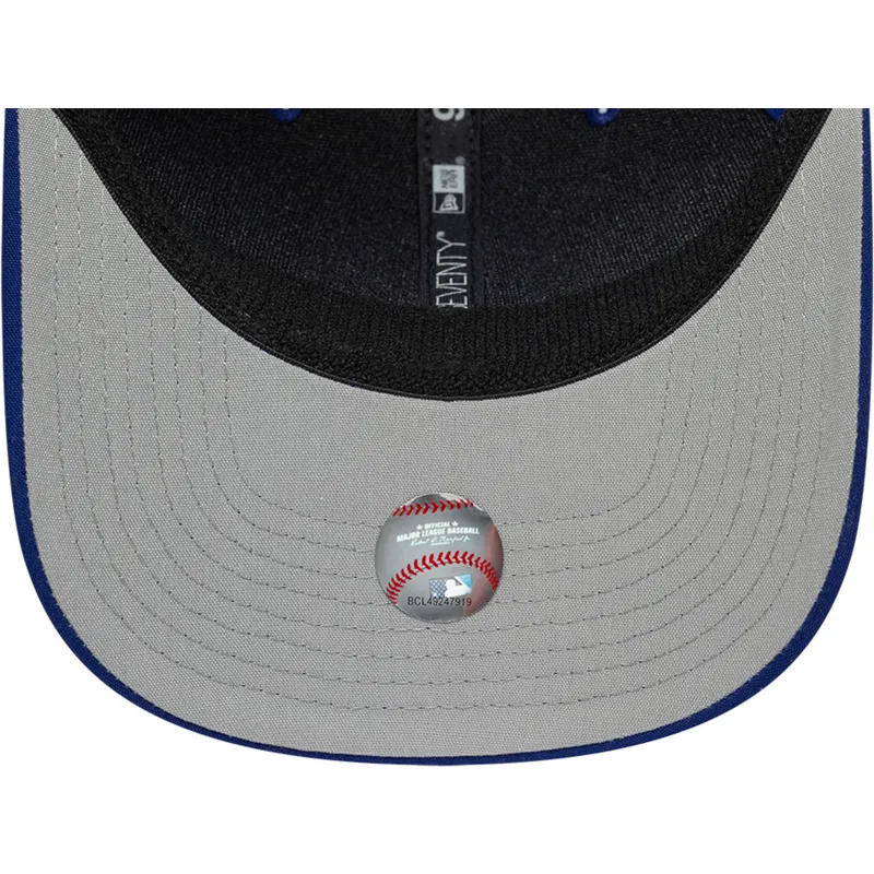 petten-gebogen-blauw-snapback-9seventy-stretch-snap-circle-spring-training-van-los-angeles-dodgers-mlb-van-new-era