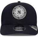 petten-gebogen-marineblauw-snapback-9seventy-stretch-snap-circle-spring-training-van-new-york-yankees-mlb-van-new-era