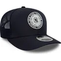 petten-gebogen-marineblauw-snapback-9seventy-stretch-snap-circle-spring-training-van-new-york-yankees-mlb-van-new-era