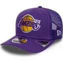petten-gebogen-paars-snapback-9seventy-stretch-snap-eg-van-los-angeles-lakers-nba-van-new-era