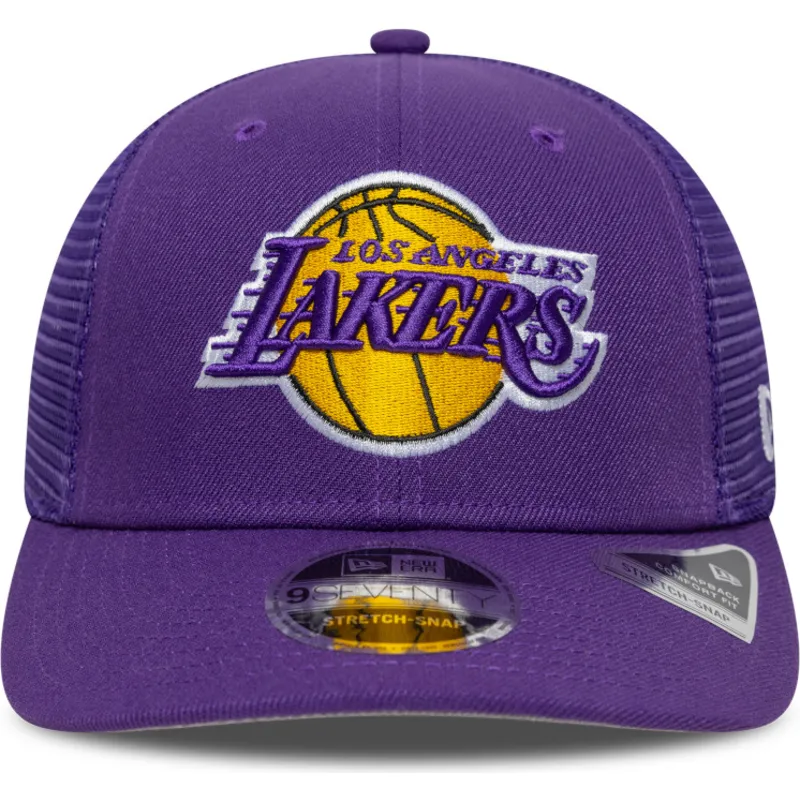 petten-gebogen-paars-snapback-9seventy-stretch-snap-eg-van-los-angeles-lakers-nba-van-new-era