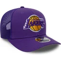 petten-gebogen-paars-snapback-9seventy-stretch-snap-eg-van-los-angeles-lakers-nba-van-new-era