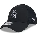 petten-gebogen-zwart-fitted-39thirty-evergreen-neo-van-new-york-yankees-mlb-van-new-era