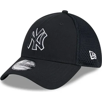 Petten gebogen zwart fitted 39THIRTY Evergreen Neo van New York Yankees MLB van New Era