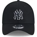 petten-gebogen-zwart-fitted-39thirty-evergreen-neo-van-new-york-yankees-mlb-van-new-era