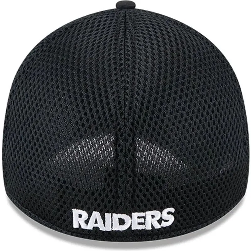 petten-gebogen-zwart-fitted-39thirty-evergreen-neo-van-las-vegas-raiders-nfl-van-new-era
