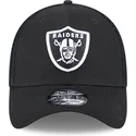 petten-gebogen-zwart-fitted-39thirty-evergreen-neo-van-las-vegas-raiders-nfl-van-new-era