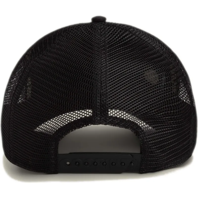 petten-gebogen-zwart-snapback-cock-rooster-the-farm-van-goorin-bros