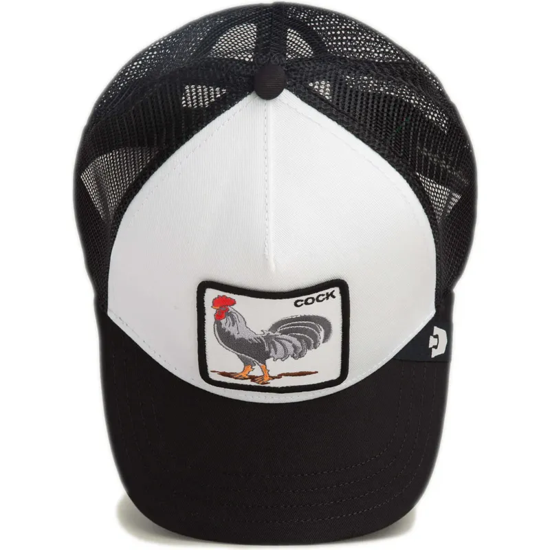 petten-gebogen-zwart-snapback-cock-rooster-the-farm-van-goorin-bros