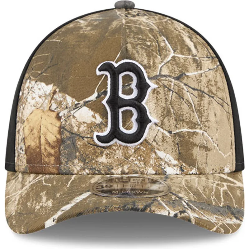 petten-gebogen-camouflage-fitted-39thirty-m-crown-a-frame-realtree-van-boston-red-sox-mlb-van-new-era