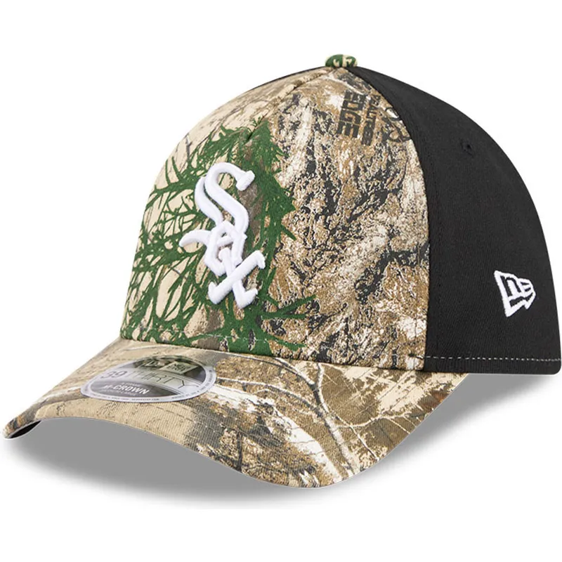 petten-gebogen-camouflage-fitted-39thirty-m-crown-a-frame-realtree-van-chicago-white-sox-mlb-van-new-era