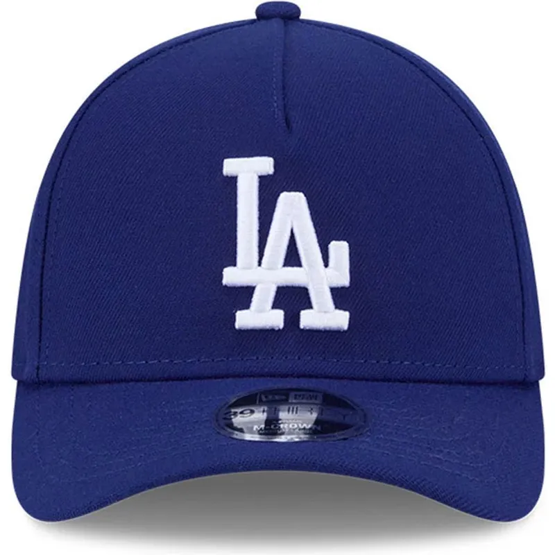 petten-gebogen-blauw-fitted-39thirty-m-crown-a-frame-van-los-angeles-dodgers-mlb-van-new-era