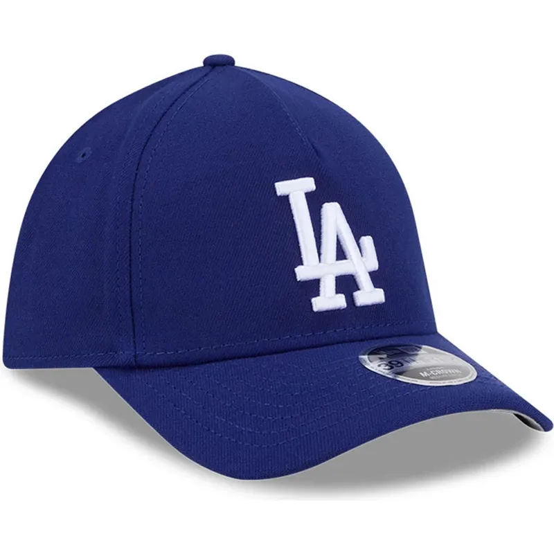 petten-gebogen-blauw-fitted-39thirty-m-crown-a-frame-van-los-angeles-dodgers-mlb-van-new-era