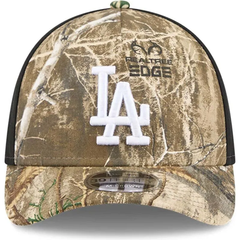 petten-gebogen-camouflage-fitted-39thirty-m-crown-a-frame-realtree-van-los-angeles-dodgers-mlb-van-new-era