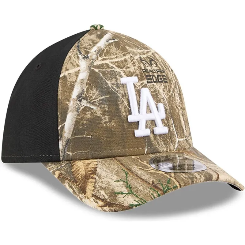petten-gebogen-camouflage-fitted-39thirty-m-crown-a-frame-realtree-van-los-angeles-dodgers-mlb-van-new-era