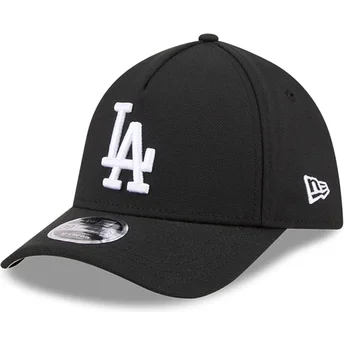 Petten gebogen zwart fitted 39THIRTY M-Crown A Frame van Los Angeles Dodgers MLB van New Era