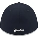 petten-gebogen-marineblauw-fitted-39thirty-m-crown-a-frame-van-new-york-yankees-mlb-van-new-era