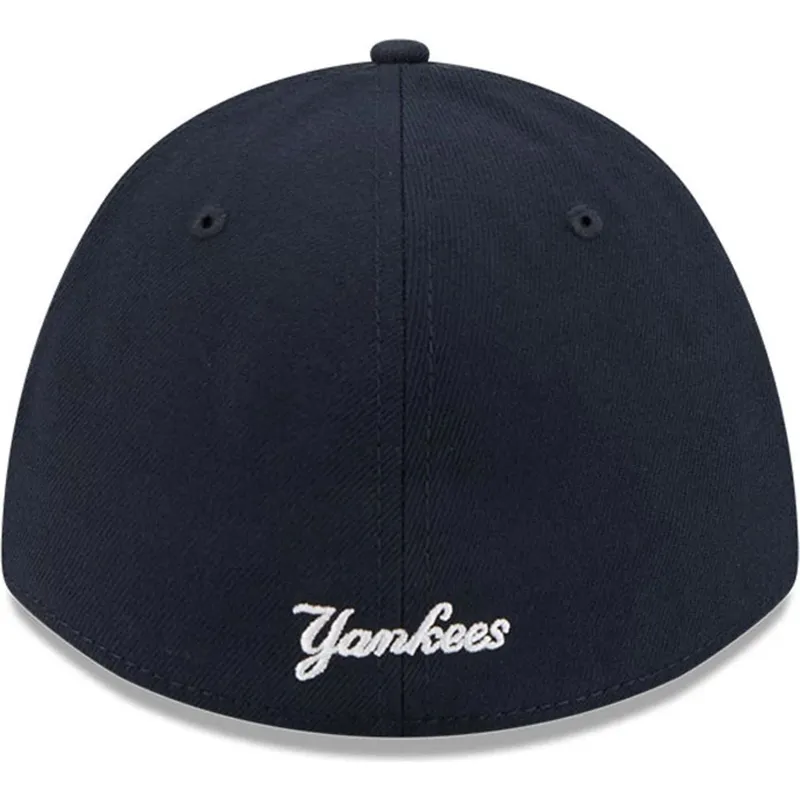 petten-gebogen-marineblauw-fitted-39thirty-m-crown-a-frame-van-new-york-yankees-mlb-van-new-era