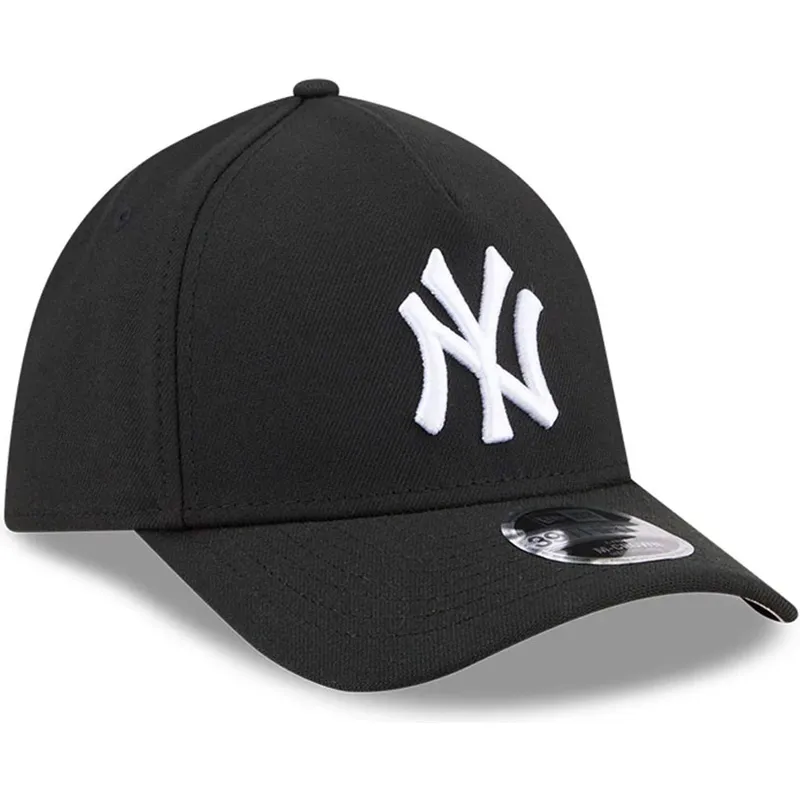 petten-gebogen-zwart-fitted-39thirty-m-crown-a-frame-van-new-york-yankees-mlb-van-new-era