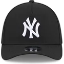 petten-gebogen-zwart-fitted-39thirty-m-crown-a-frame-van-new-york-yankees-mlb-van-new-era