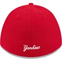 petten-gebogen-rood-fitted-39thirty-m-crown-a-frame-van-new-york-yankees-mlb-van-new-era