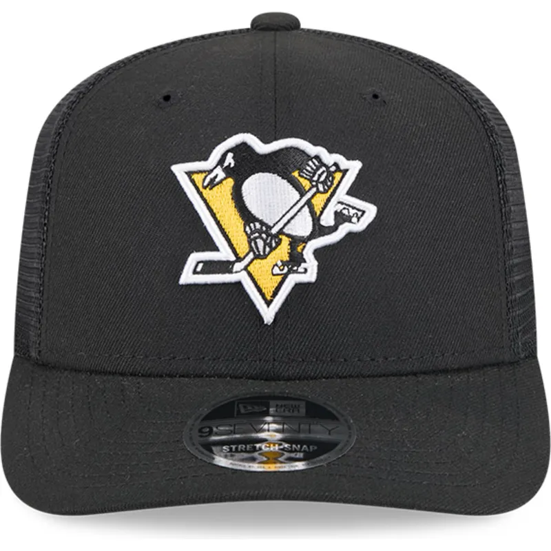 petten-gebogen-zwart-snapback-9seventy-stretch-snap-evergreen-van-pittsburgh-penguins-nhl-van-new-era