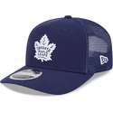 petten-gebogen-marineblauw-snapback-9seventy-stretch-snap-evergreen-van-toronto-maple-leafs-nhl-van-new-era