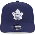 petten-gebogen-marineblauw-snapback-9seventy-stretch-snap-evergreen-van-toronto-maple-leafs-nhl-van-new-era