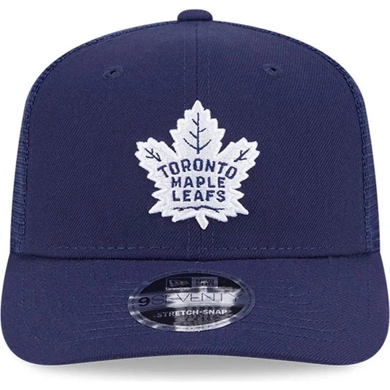 petten-gebogen-marineblauw-snapback-9seventy-stretch-snap-evergreen-van-toronto-maple-leafs-nhl-van-new-era