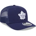 petten-gebogen-marineblauw-snapback-9seventy-stretch-snap-evergreen-van-toronto-maple-leafs-nhl-van-new-era