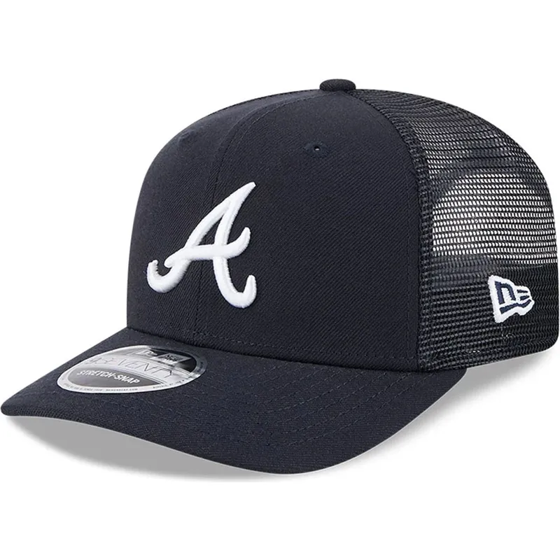 petten-gebogen-marineblauw-snapback-9seventy-stretch-snap-evergreen-van-atlanta-braves-mlb-van-new-era petten-gebogen-marineblauw-snapback-9seventy-stretch-snap-evergreen-van-atlanta-braves-mlb-van-new-era