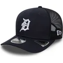 petten-gebogen-marineblauw-snapback-9seventy-stretch-snap-evergreen-van-detroit-tigers-mlb-van-new-era