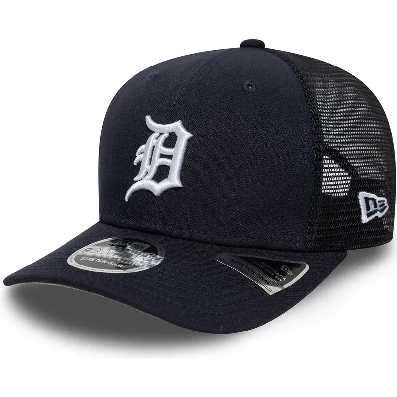 petten-gebogen-marineblauw-snapback-9seventy-stretch-snap-evergreen-van-detroit-tigers-mlb-van-new-era