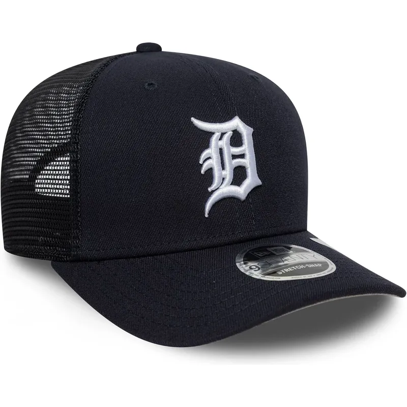 petten-gebogen-marineblauw-snapback-9seventy-stretch-snap-evergreen-van-detroit-tigers-mlb-van-new-era
