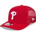 petten-gebogen-rood-snapback-9seventy-stretch-snap-evergreen-van-philadelphia-phillies-mlb-van-new-era
