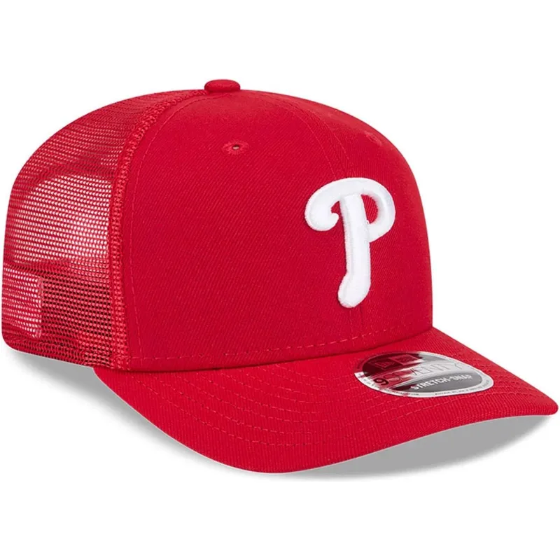 petten-gebogen-rood-snapback-9seventy-stretch-snap-evergreen-van-philadelphia-phillies-mlb-van-new-era