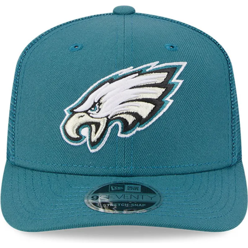petten-gebogen-groen-snapback-9seventy-stretch-snap-evergreen-van-philadelphia-eagles-nfl-van-new-era