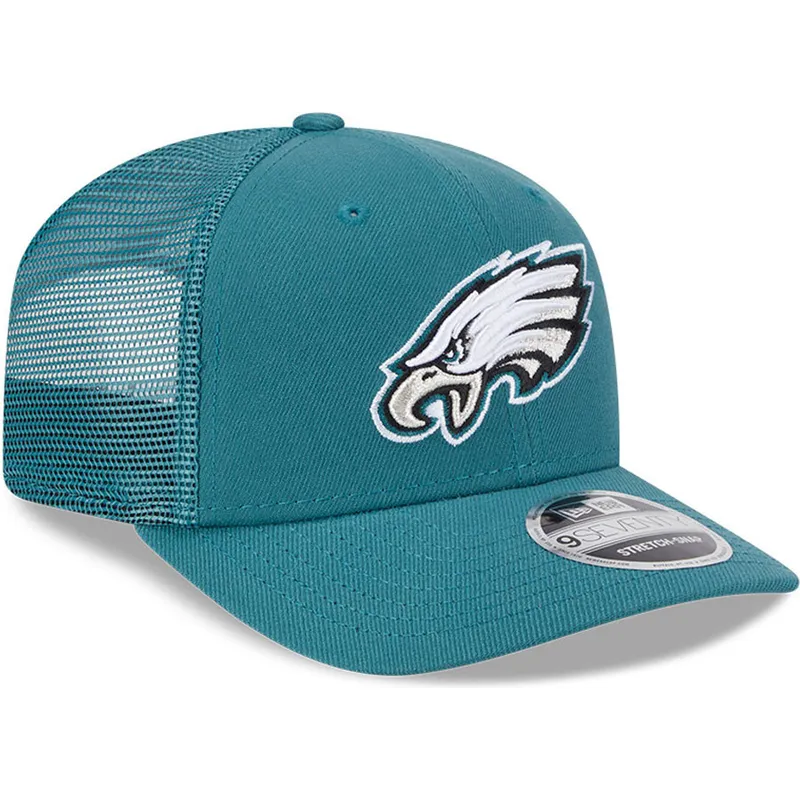 petten-gebogen-groen-snapback-9seventy-stretch-snap-evergreen-van-philadelphia-eagles-nfl-van-new-era